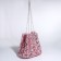 Bag-clate on the magnet, the color is pink