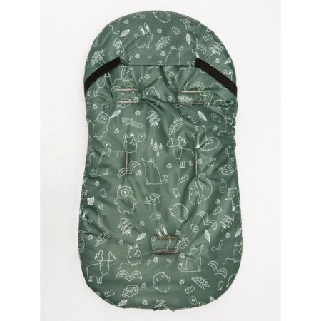 Winter fur "animals", size 105 cm, khaki-7