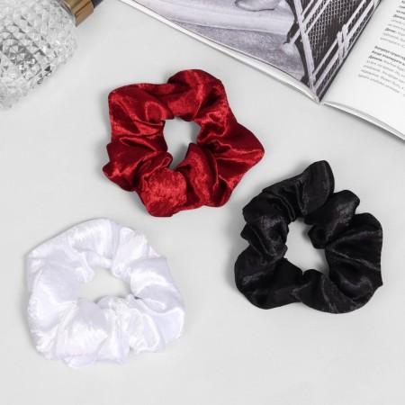 Hair elastic band "Orbit" color, 10 cm, mix-2