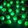 Garland “thread” 5 m with nozzles “Green Balls”, IP20, transparent thread, 30 LED, Green glow, 8 modes, 220 V