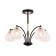 Ambrella Light Traditional, 5x40W E27 chandelier, Black gold color