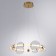 Crocus chandelier 15 cm, D 60 cm, 1x30W LED