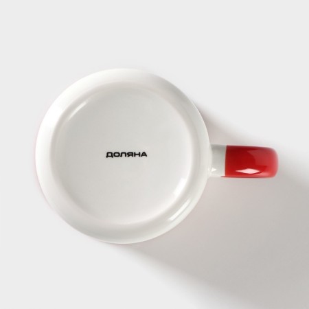 Porcelain shade mug "Cherry", 360 ml-3