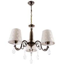 Virginia chandelier 3x40W E14 bronze 56x56x76 cm Bayerlux