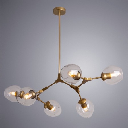 Yuka chandelier, 6x40W E27, color gold-1