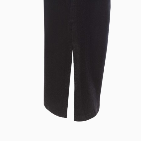 Palazzo jeans are female, black color, size 28-9
