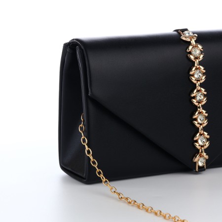 Female bag on a magnet, black color-3