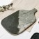 Ceramic “Stone” ceramic dish, 29.7x17.5 cm, gray color