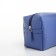 Cosmetic bag with lightning, textura, blue color
