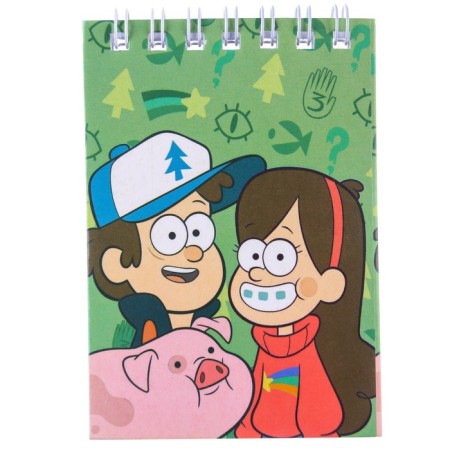 Notepad A7, 32 sheets on the crest "Gravity Falls"-2