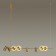 Suspended lamp with separate inclusion AD ASTRUM IP20 LED GU10/LED 52W 624lm