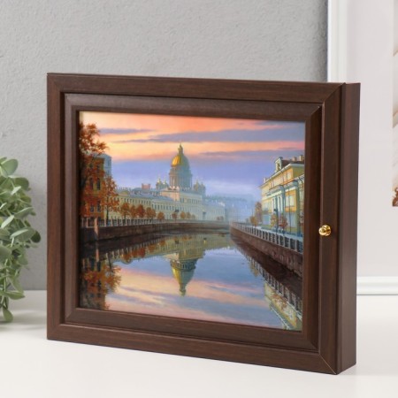 Key "Isaakievsky Cathedral" 26x31 cm Wenge-2