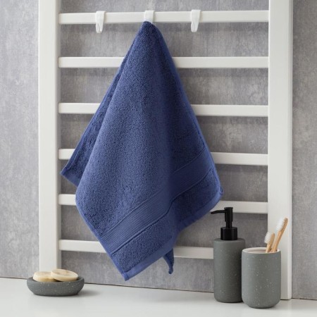 Terry Ethel "Cosiness" 35x75 cm, blue color 100% cotton, 600 g/m2