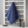 Terry Ethel "Cosiness" 35x75 cm, blue color 100% cotton, 600 g/m2