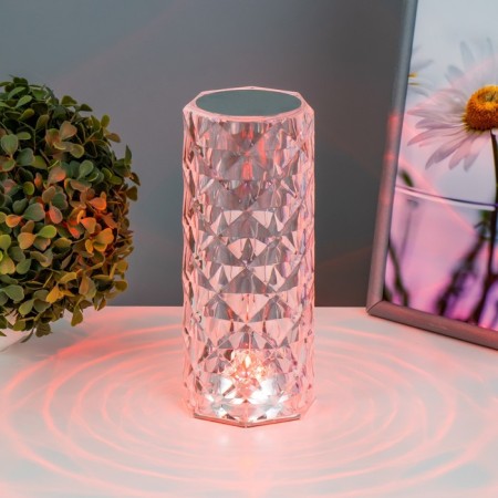 Board lamp with DDD "Prism" LED RGB AKB 9.5x9x21.5 cm Risalux
