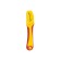 Rexant 12-4935 installer knife, stainless steel, with a "heel"