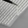 Pearls self -adhesive, d = 3 mm, 15 strips on the sheet, white color