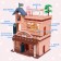 House for dolls "Puppet House" with a doll and accessories