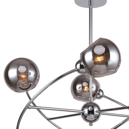 Rimula chandelier, 8x40W E14, chromium color-3
