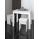 Stool, 350 × 300 × 450 mm, 2 pcs, white color