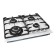 Hon surface Nordfrost HM 6042 W, gas, 4 burners, white