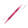Textbook marker 0.5-3.5 mm Erichkrause Visioline V-16 Brush Neon, bilateral, pink neon, water-based ink