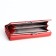 Women's wallet on magnet, red color