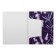 A4, 550 μm elastic band, Erichkrause "Lavender", up to 300 sheets, embossing "Sand"