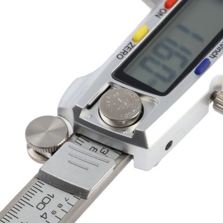 Electronic tundra of the pros, metal, with a depth meter, 150 mm-12