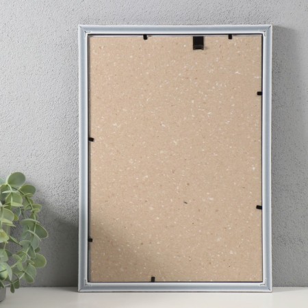 Photo frame Plastic "Modern" 21x30 cm, frosty silver-2