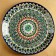 Largan Rishtan ceramics "Patterns", 36 cm, blue