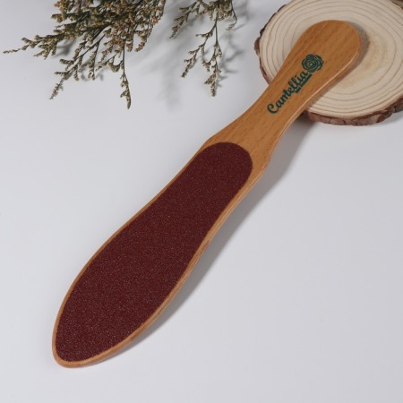 Feet heaps, sandpaper, bilateral, 26.5 cm, wooden-2