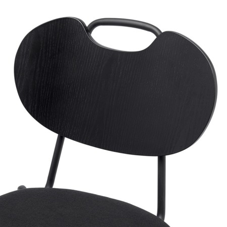 Hillen chair, 565 × 445 × 785 mm, black color-10