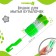 Brush for bottles with a sponge, color mix