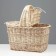Basket "Picnic", with a lid, No. 1, bottom: 16x31 cm, top: 40x28 cm, h = 25/45 cm, willow