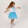 Carnival set "Winter Princess": T -shirt, skirt, cape, diadem, height 98–110 cm