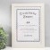 Photo frame Plastic format A4 "Rombs. Texture of a tree" White 33.1x25 cm