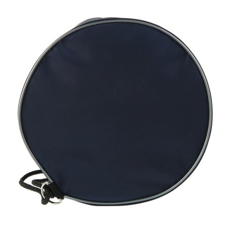A bag for shoes and balls 360 x 220 mm, round bottom D 220 mm, calligrata (soft polyester, density 210 D), dark blue-1