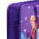 Plastic folder with A4 handles, on a zipper, 80x330x240 mm, cold heart