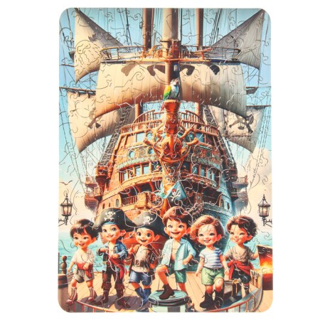 Pazle "Children-Pirates" 20x29cm, 124 details