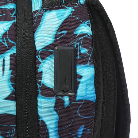 Youth backpack 39 x 30 x 17, ergonomic back, Davente Label 19l, + USB Pofigizm 7032442-15
