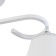 Lyberti chandelier 2x60W E27 white 44x12x25cm