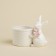 Sl Home "Forest Rabbit", 15 × 9 × 12.5 cm, white color