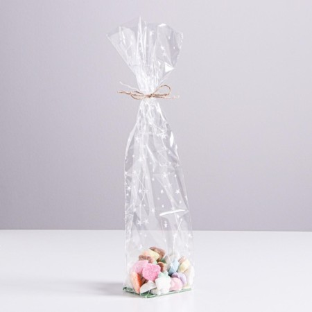 Gift package with a hard bottom, packaging, Star Sky, 6 x 8 x 30 cm