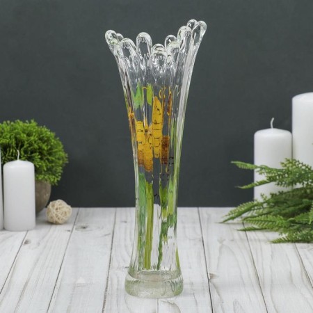 Vase "Coral" 28 cm, butterflies-1