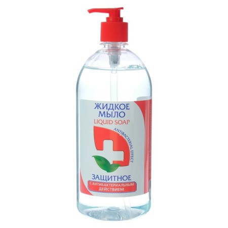 Liquid soap red line "Protective" antibacterial, 1000 ml