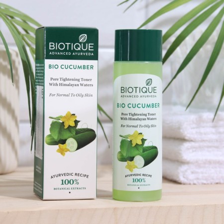 Facial Toner Biotique, bio cucumber 120 ml