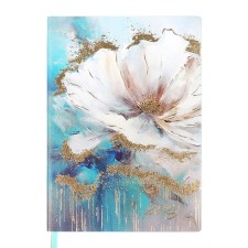 Diary Datir 2025 A6+ 176 Escalada Flower, Soft Okvl, Single Leather, Tis F, Kr BL 70g/M2