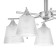 Lamp ceiling angel 52x52x27, 5x60W E27, chrome