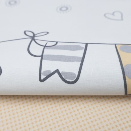 Bed linen baby, size 100x138 cm, 112x147 cm, 40x60 cm-5